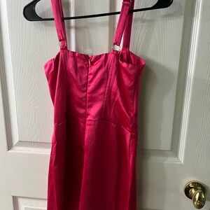 Princess Polly Hot Pink Mini Dress